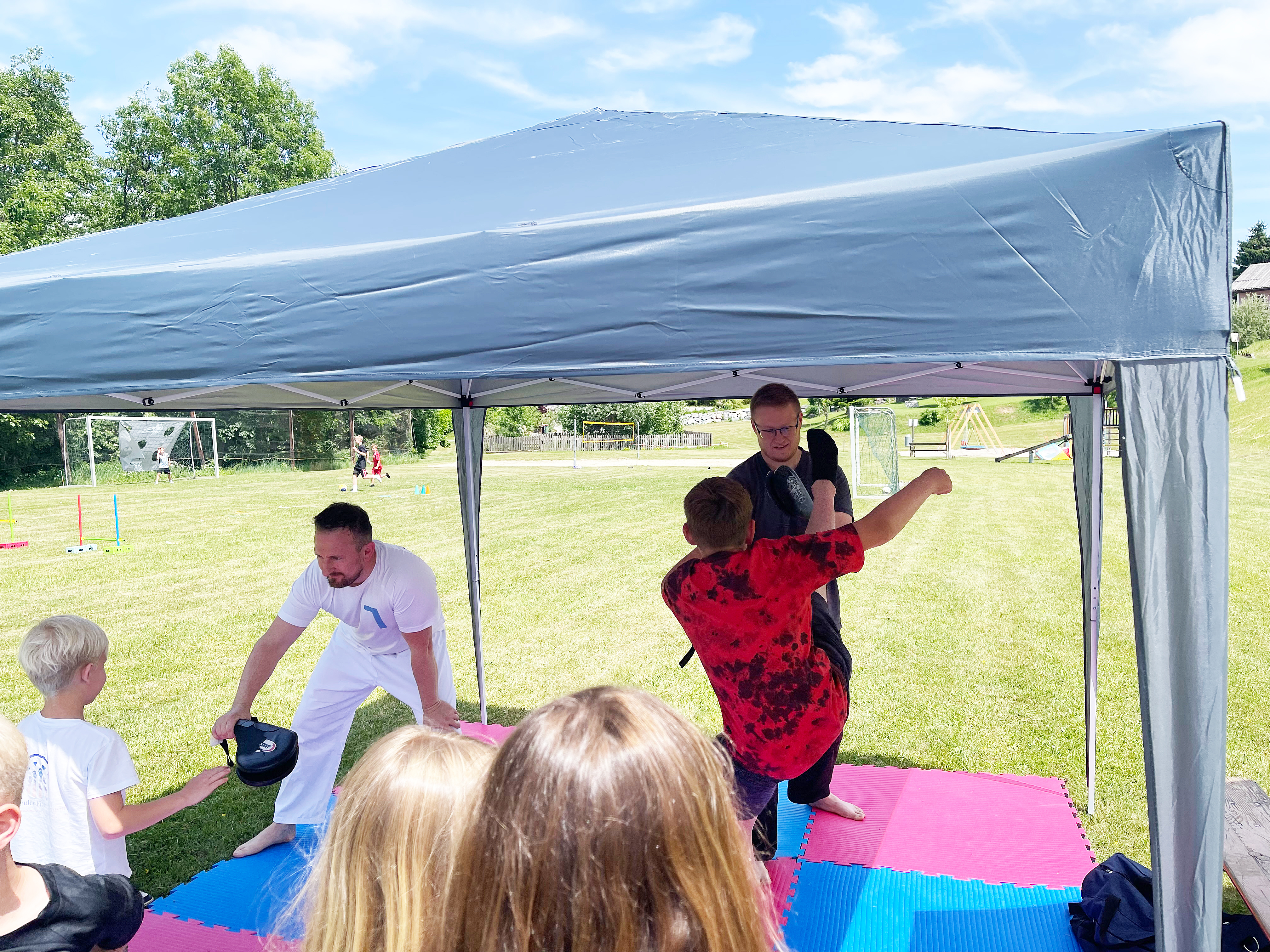 Spielefest Berghausen - Hapkido Training