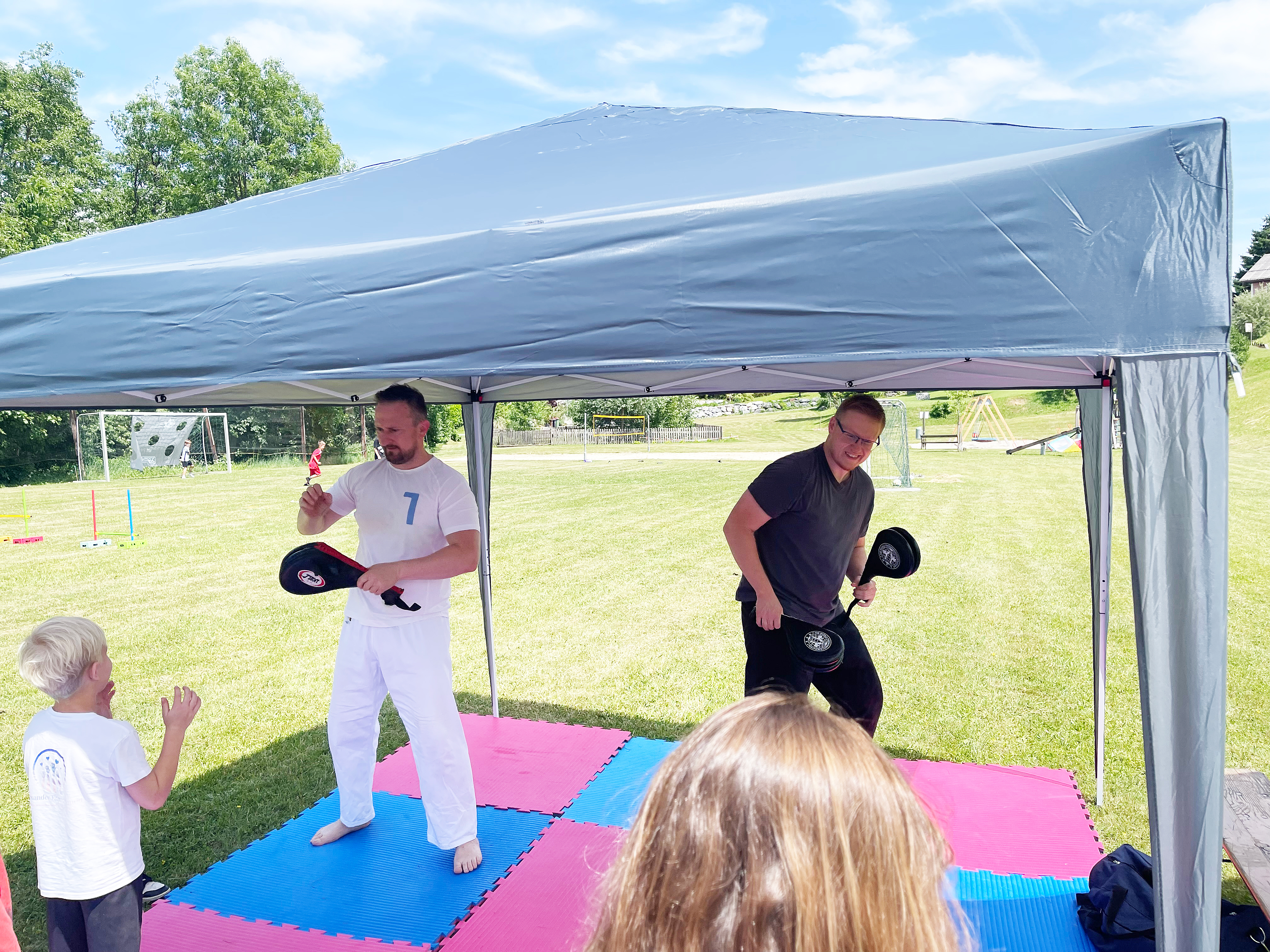 Spielefest Berghausen - Hapkido Training