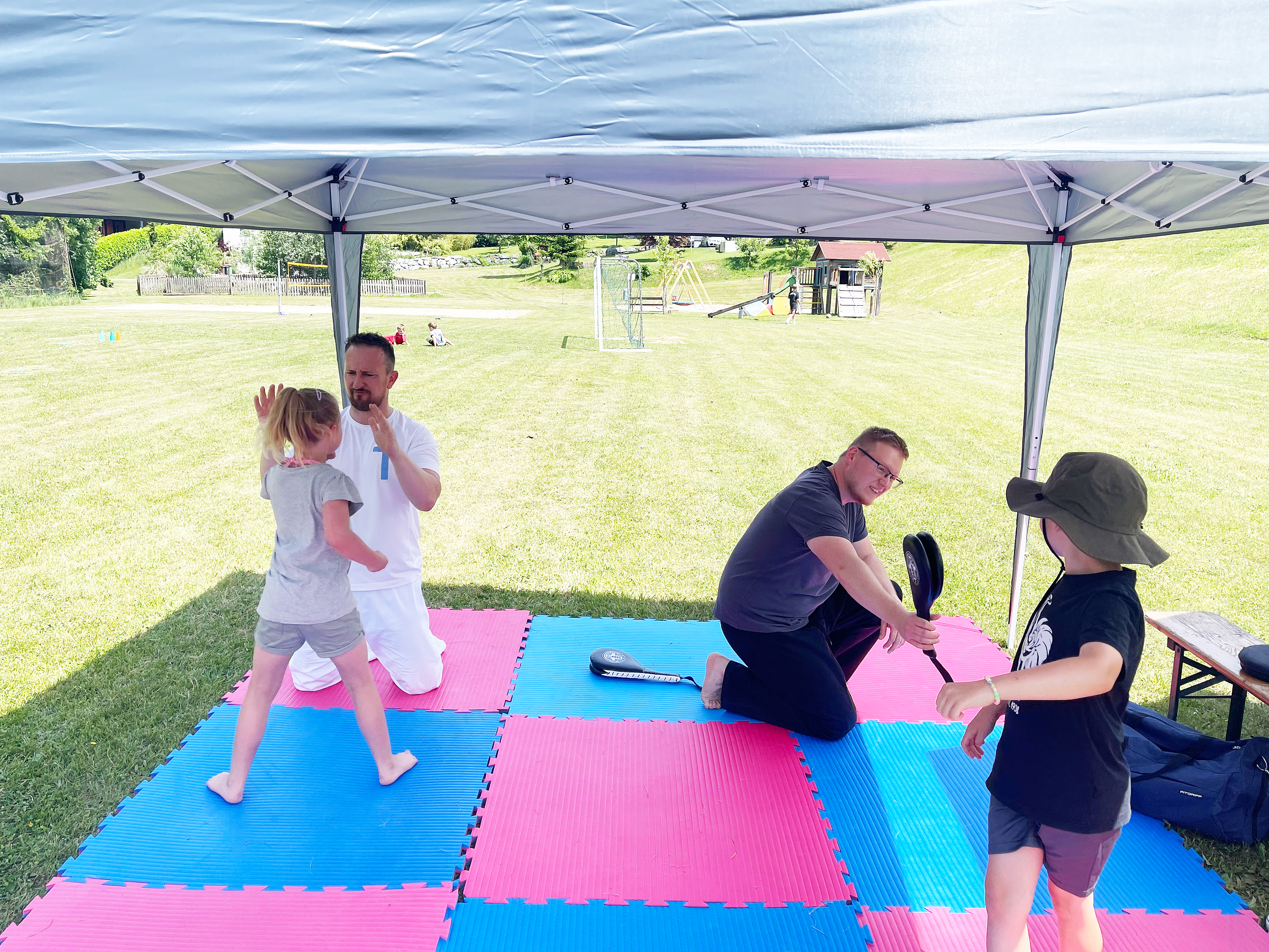 Spielefest Berghausen - Hapkido Training